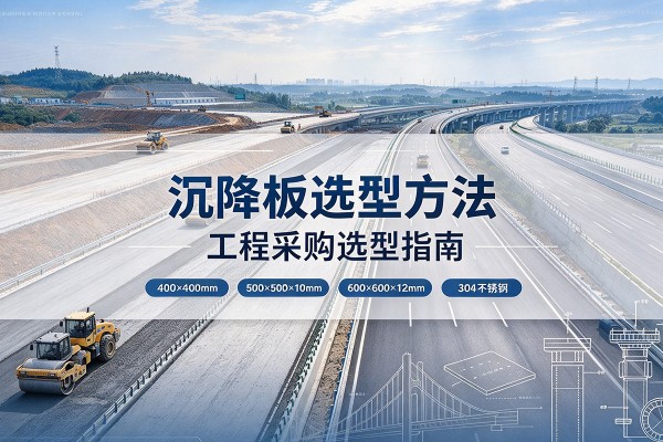 荆州沉降板选择方法