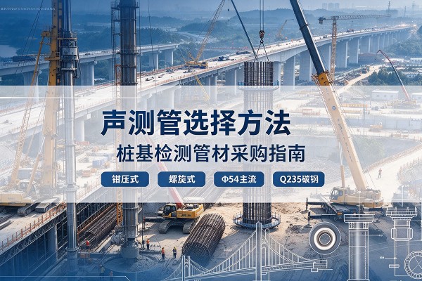 荆州声测管选型标准