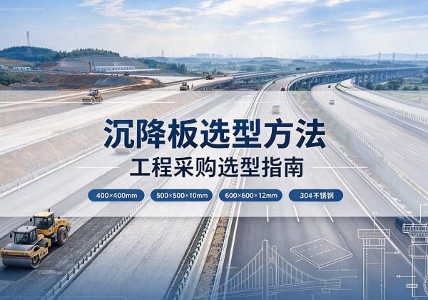 荆州沉降板选择方法