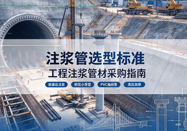 荆州注浆管选型标准